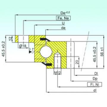 thrust ball bearing applications ZBL.20.0544.200-1SPTN ISB