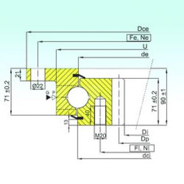 thrust ball bearing applications ZBL.30.1455.201-2SPTN ISB