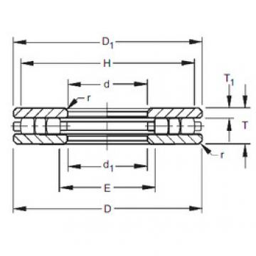 thrust ball images bearings 140TP158 Timken