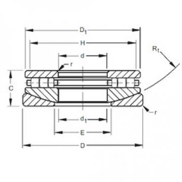 thrust ball images bearings 30TPS108 Timken