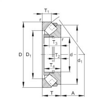 thrust ball images bearings 292/1120-E-MB FAG