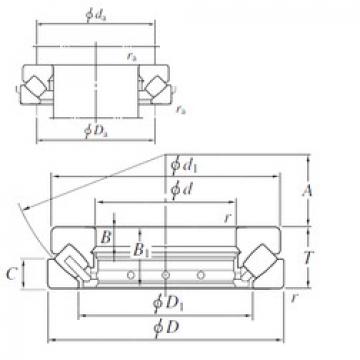 thrust ball images bearings 292/1060 KOYO