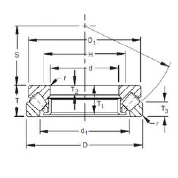 thrust ball images bearings 29340 Timken