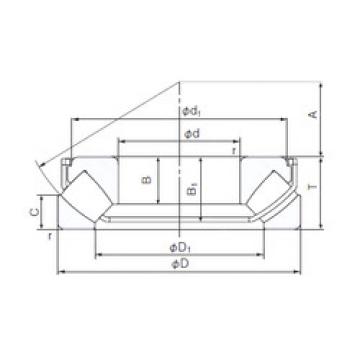 thrust ball images bearings 29324EX NACHI