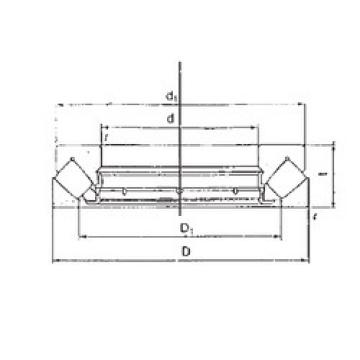 thrust ball images bearings 29426M FBJ