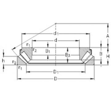 thrust ball images bearings 29340-EJ NKE