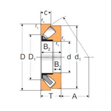 thrust ball images bearings 29434 MPZ