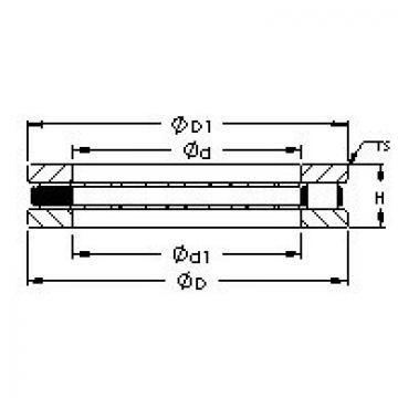 thrust ball images bearings 81117 M AST