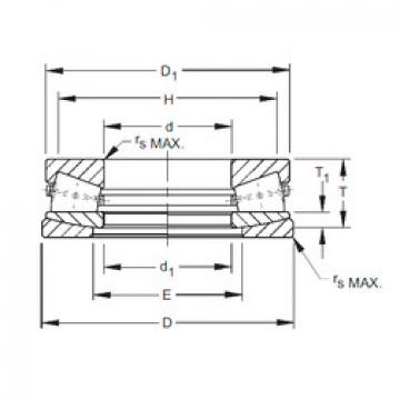 thrust ball images bearings H-1685-C Timken