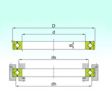 thrust ball images bearings CRB 15030 ISB