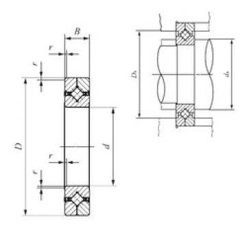 thrust ball images bearings CRBC 20025 UU IKO