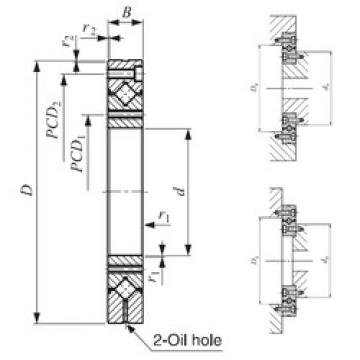 thrust ball images bearings CRBF 108 AT UU IKO