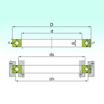 thrust ball images bearings CRBH 10020 A ISB