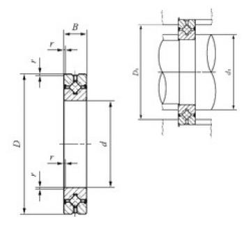 thrust ball images bearings CRBH 10020 A UU IKO