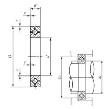 thrust ball images bearings CRBH 13025 A IKO