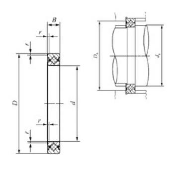 thrust ball images bearings CRBS 1408 IKO