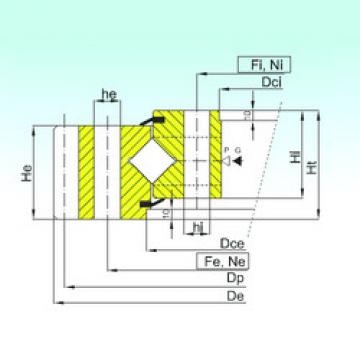 thrust ball images bearings ER1.45.1595.400-1SPPN ISB