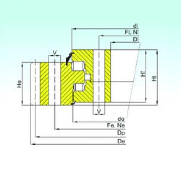 thrust ball images bearings ER3.20.1600.400-1SPPN ISB