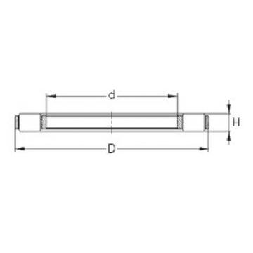 thrust ball images bearings K 81130-MB NKE