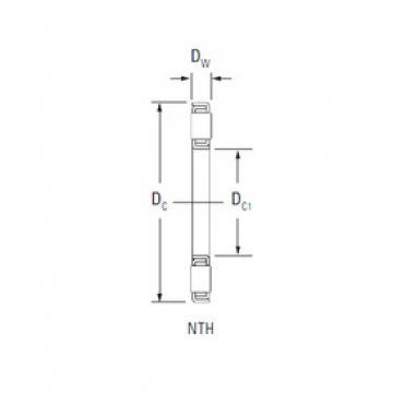 thrust ball images bearings NTH-2448 KOYO