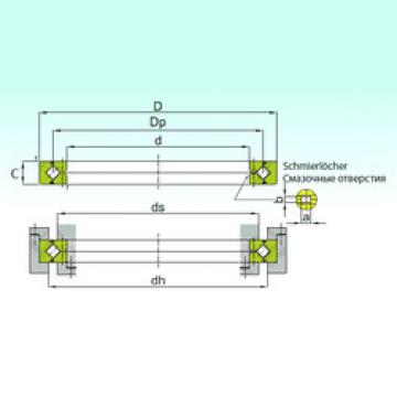 thrust ball images bearings RE 10020 ISB