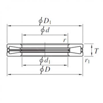 thrust ball images bearings T1120 KOYO