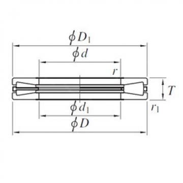 thrust ball images bearings THR2325 KOYO