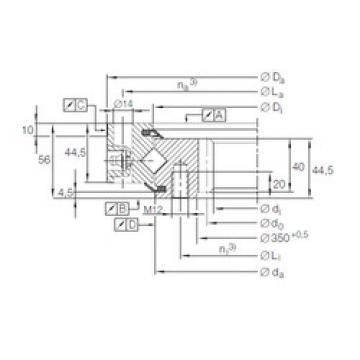 thrust ball images bearings XSI 14 0414 N INA