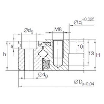 thrust ball images bearings XU 05 0077 INA