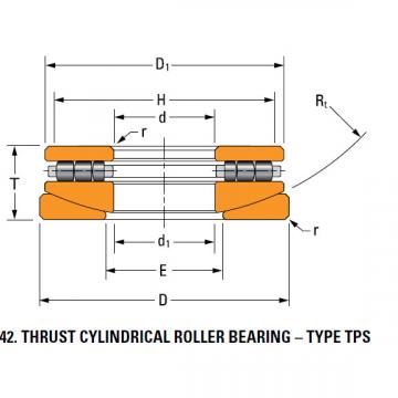 TPS thrust cylindrical roller bearing 30TPS108
