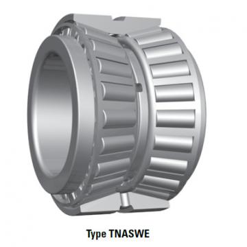 Tapered Roller Bearings double-row TNASWE NA15117SW 15251D