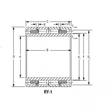 Four-Row Cylindrical Roller Bearings 650RX2841C RX-1