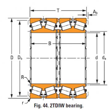 four-row tapered roller Bearings ee130901d 131400