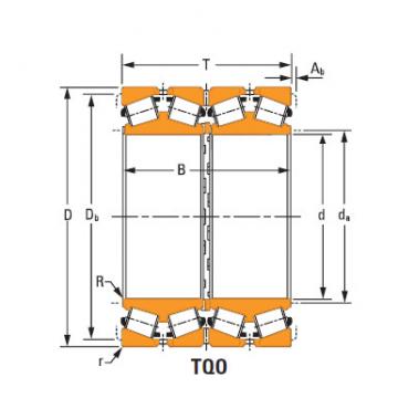 four-row tapered roller Bearings nP269618 –