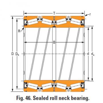 Timken Sealed roll neck Bearings Bore seal 1440 O-ring