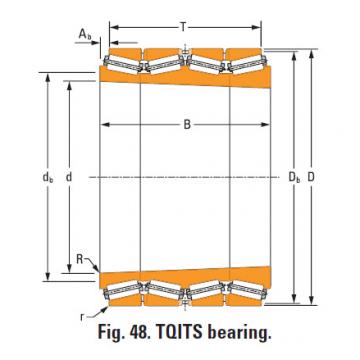 four-row tapered roller Bearings tQitS lm283630T lm283610 single cup