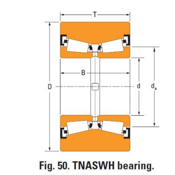 Tnaswh Two-row Tapered roller bearings na12581sw k38958