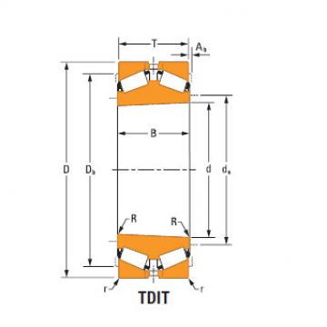 TdiT TnaT two-row tapered roller Bearings 48685Td 48620