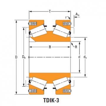 tdik thrust tapered roller bearings lm974534dw lm974511