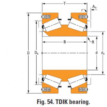 tdik thrust tapered roller bearings J435101dw J435167X