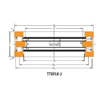 TTdFlk TTdW and TTdk bearings Thrust race double a-6881-a