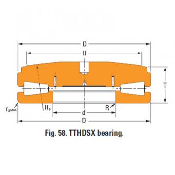 screwdown systems thrust tapered bearings T9030fsB-T9030sc