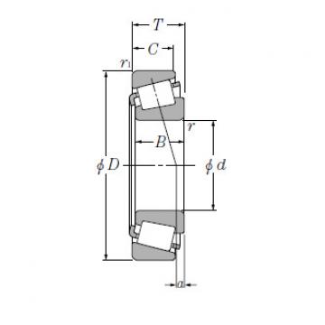 Single Row Tapered Roller Bearings NTN EE241701/242375