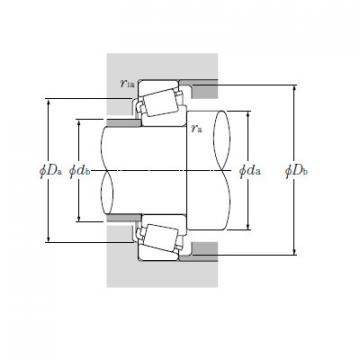 Single Row Tapered Roller Bearings NTN T-H936340/H936316