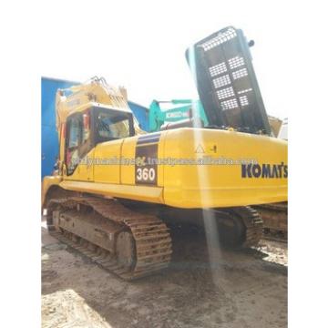 Good condition used komatsu PC360-7 crawler excavator