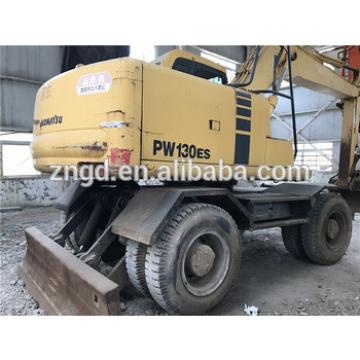 Japan made Komat PW130ES Wheel excavator Japan Komas pc450 pc400 pc360 excavator