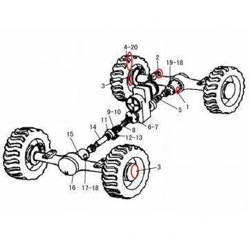 KOMATSU HOSE 417-62-41680