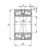 tapered roller thrust bearing 32968-N11CA-A200-250 FAG