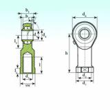 Self-Aligning Ball Bearings TSF 08 BB ISB