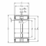 Cylindrical Bearing NNF5007-2LS-V NKE